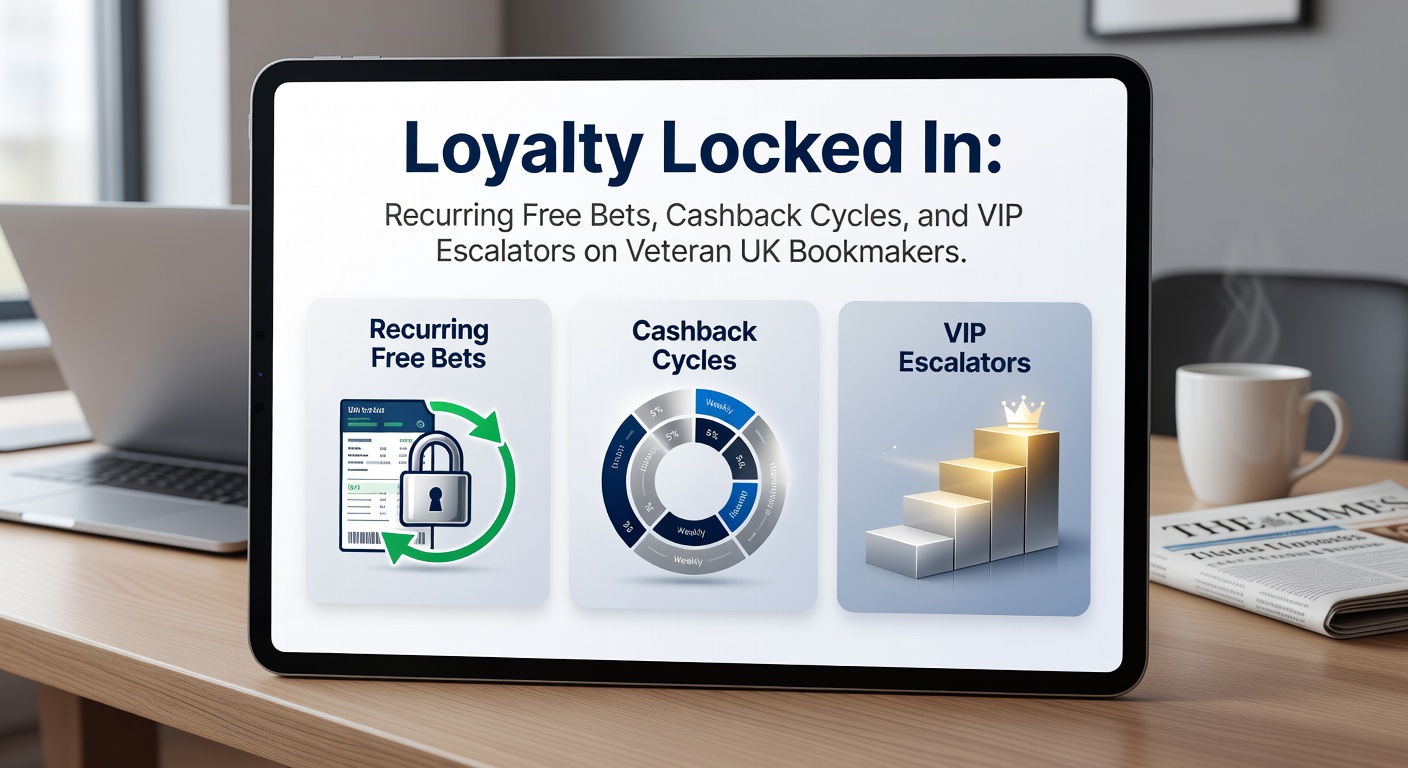 Infographic detailing cashback cycles on Ladbrokes, with charts showing weekly loss rebates and rollover examples