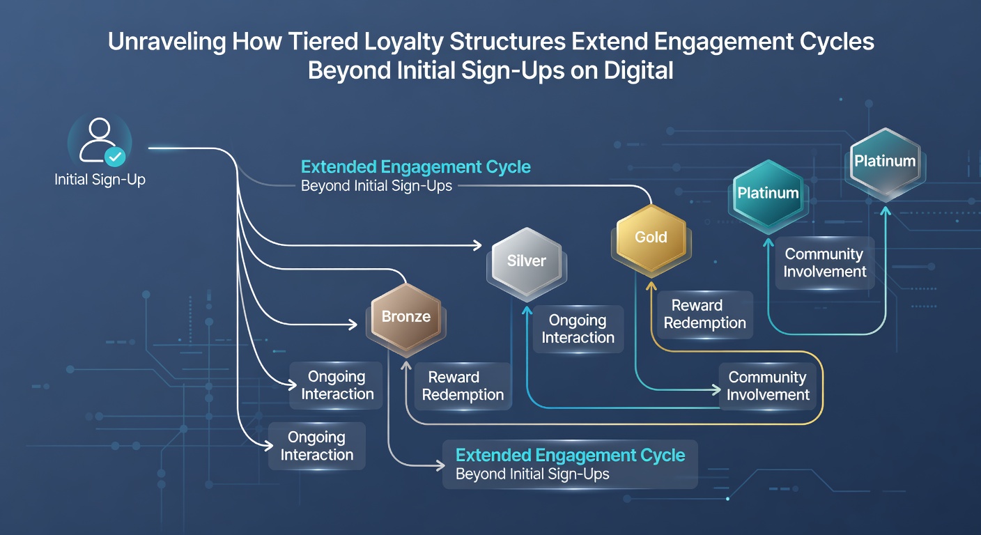 Screenshot of a loyalty dashboard on a mobile wagering app displaying current tier status, points balance, and upcoming rewards